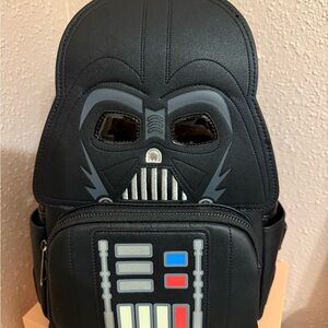 Disney Parks Loungefly Mini Backpack Darth Vader Star Wars
